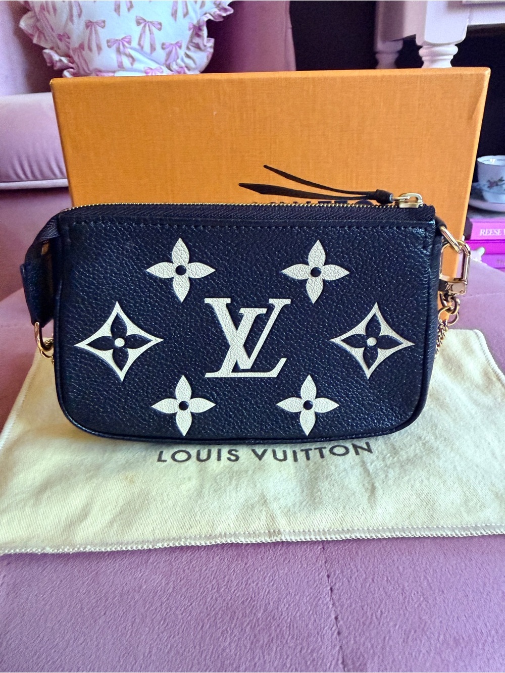 Louis Vuitton bicolor mini pochette accessories - Picture 2 of 5